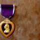 a medal on a table